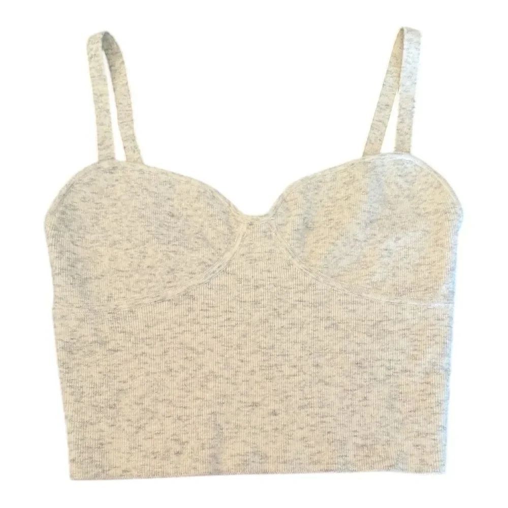 WILFRED Sicily Sweater Bustier Top Cashmere Blend Cropped Tank